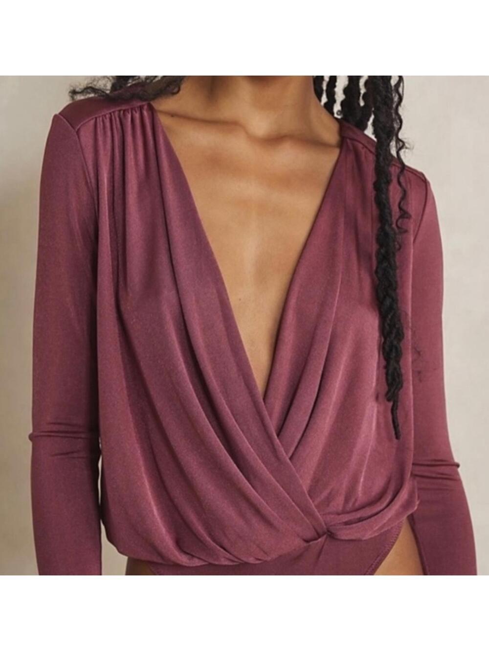 NWOT Free People Turnt Bodysuit, Size Medium